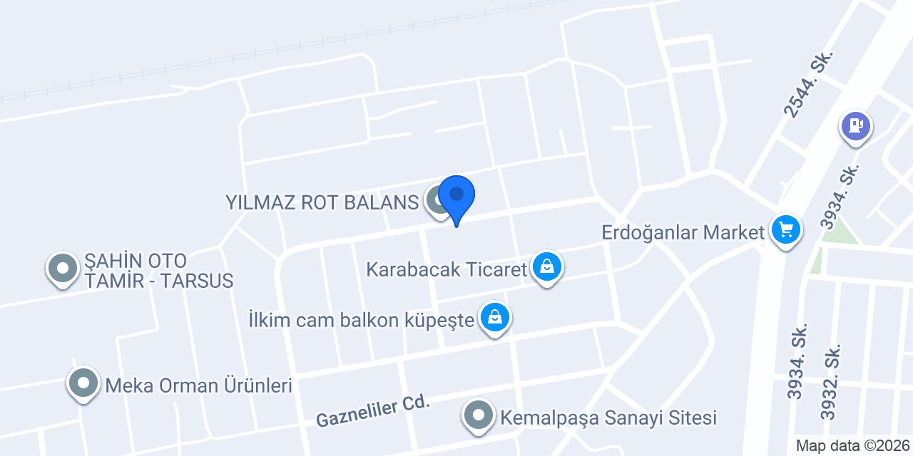 ÇAKTUR OTO MAKAS konumu