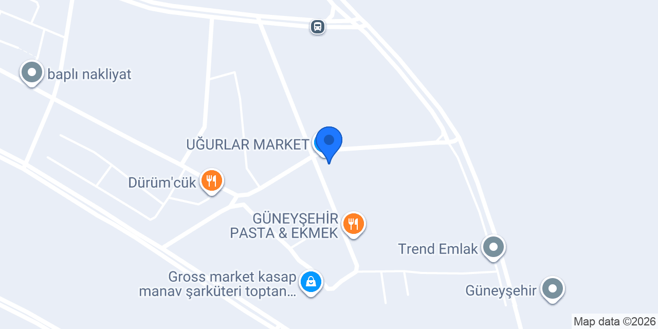 GÜNEYŞEHİR KASABI konumu