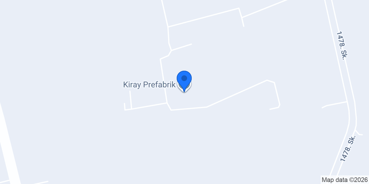 Kiray Prefabrik konumu