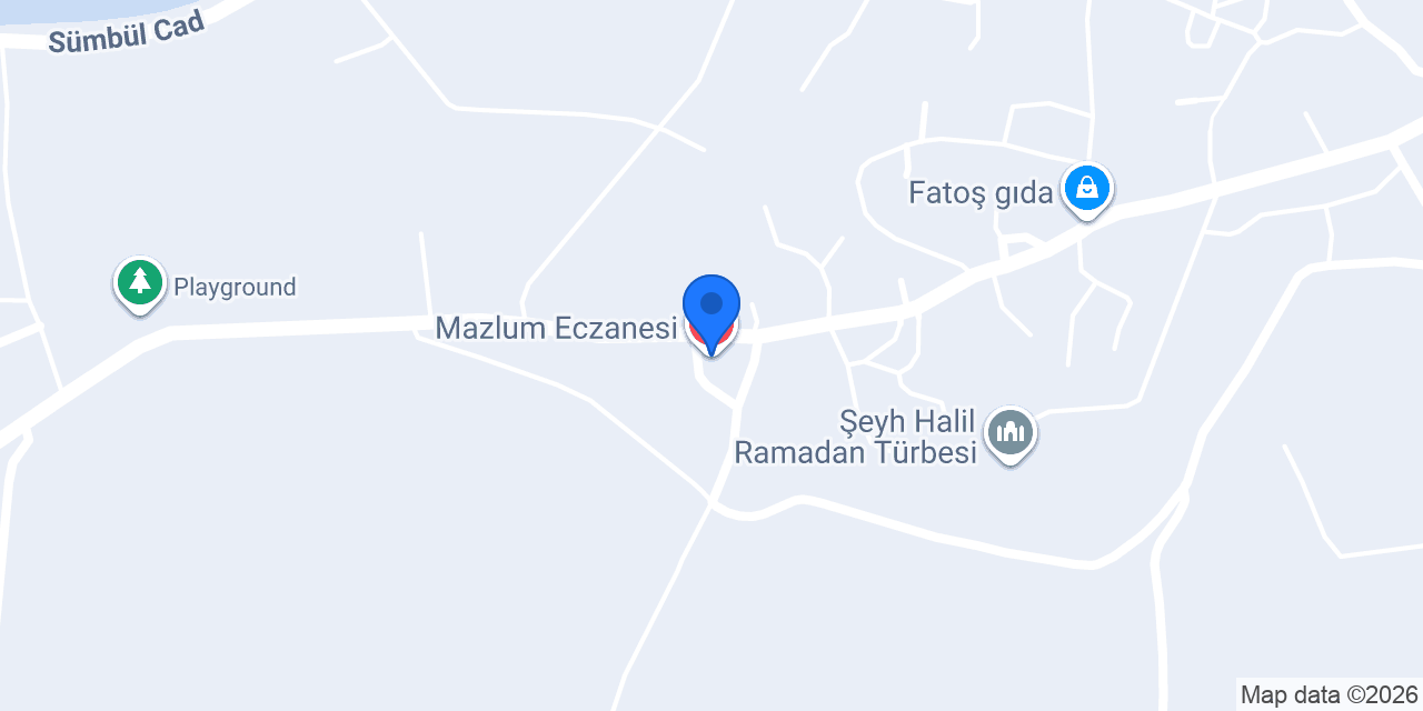 Mazlum Eczanesi konumu