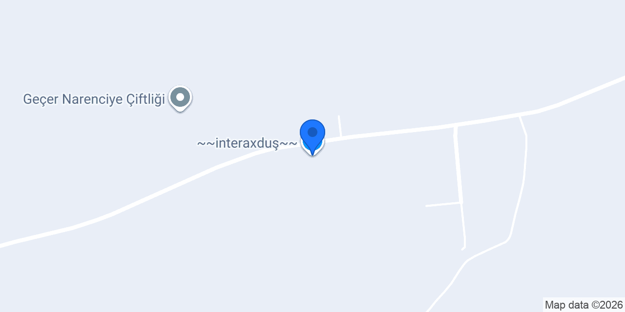 ~~interaxduş~~ konumu