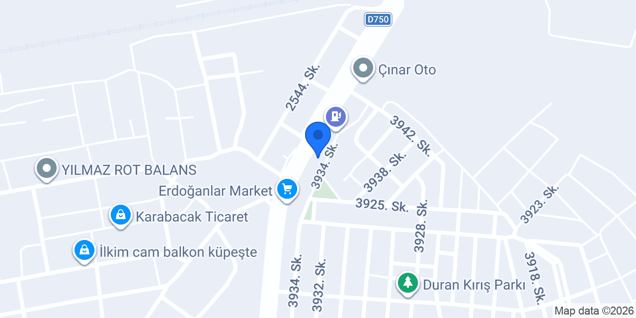 Karacadağ motors konumu