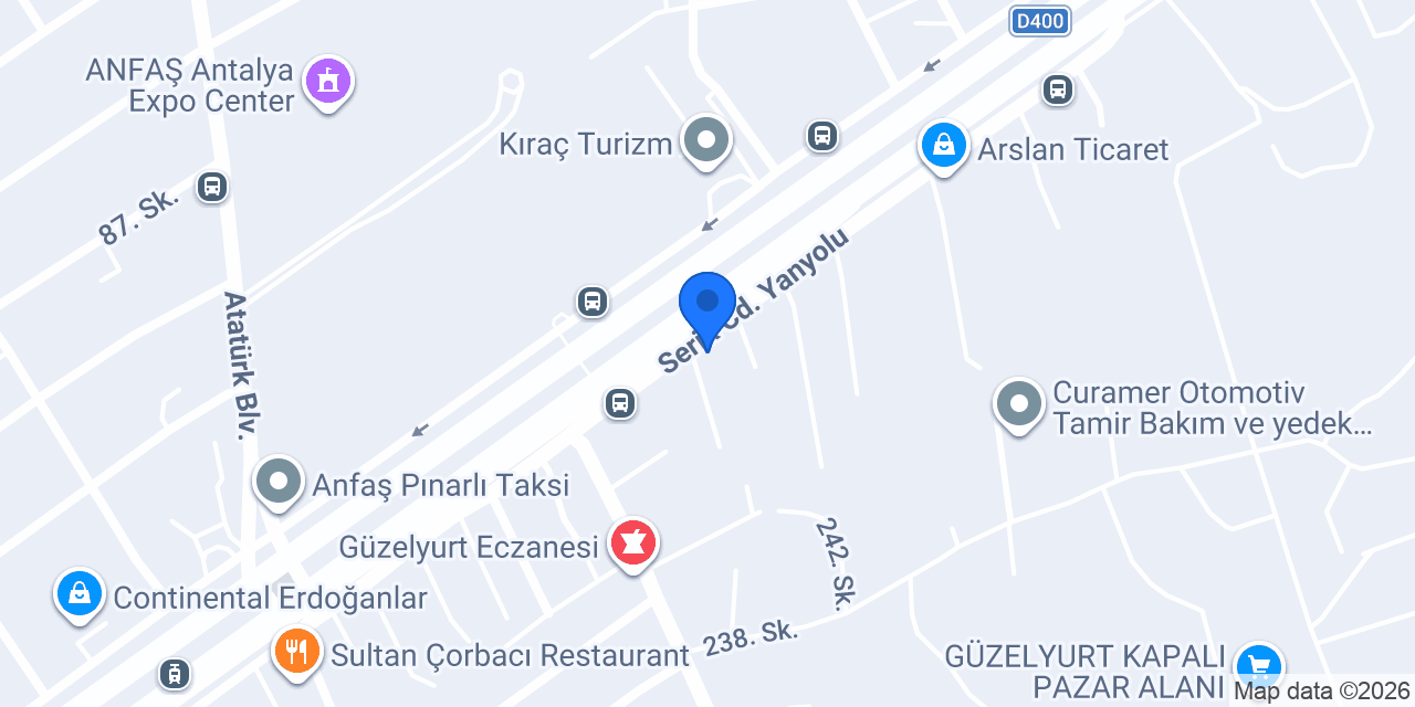 ARABAM. COM AKSU OTO EKSPERTİZ konumu
