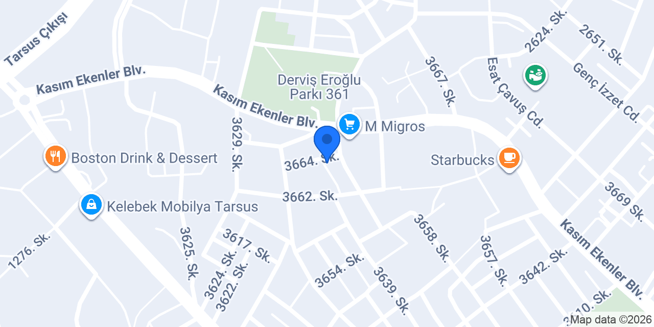 Öz Üstüner Turizm konumu