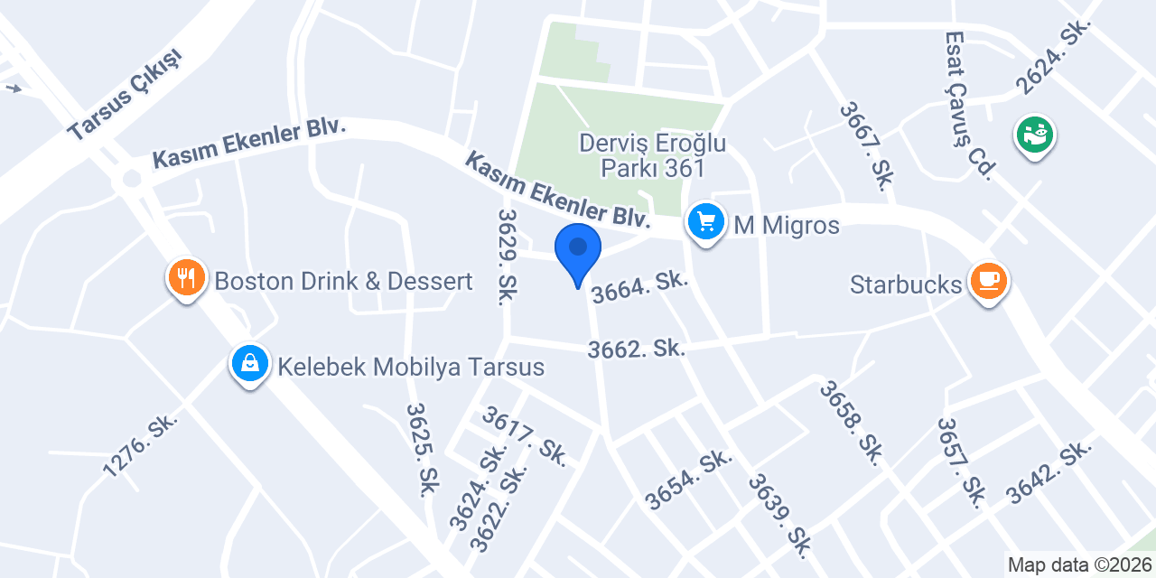Üstünbus Turizm konumu
