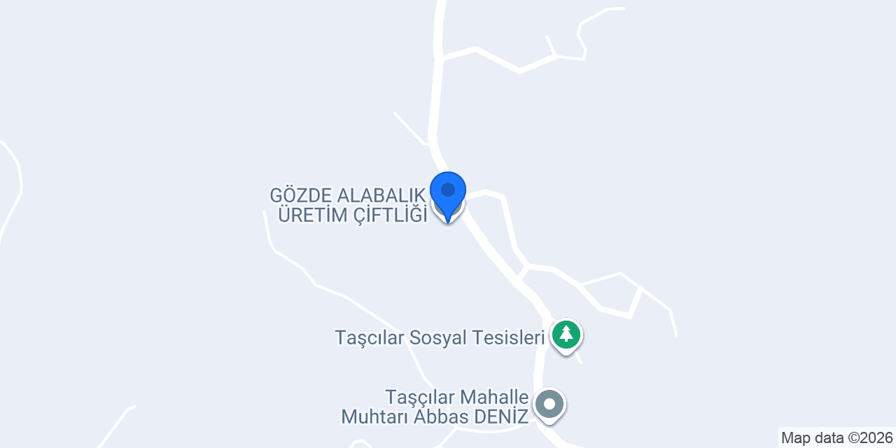 GÖZDE ALABALIK ÜRETİM ÇİFTLİĞİ konumu