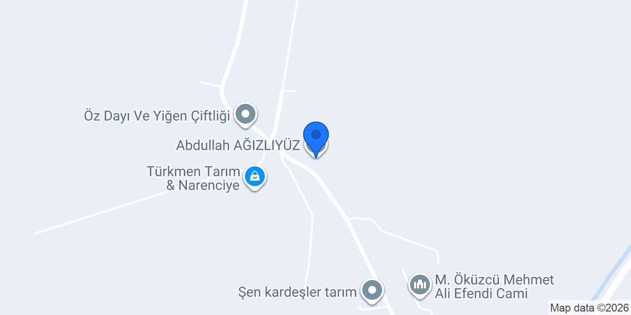 Abdullah AĞIZLIYÜZ konumu