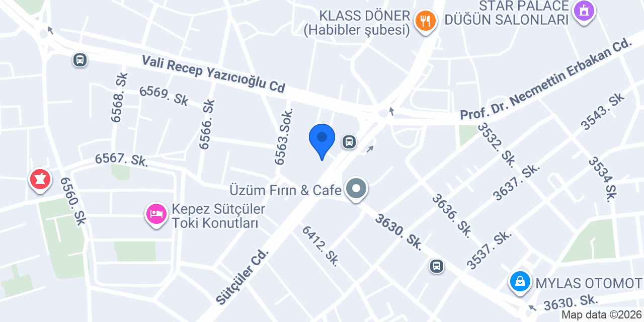 Kepez Müzik Okulları konumu