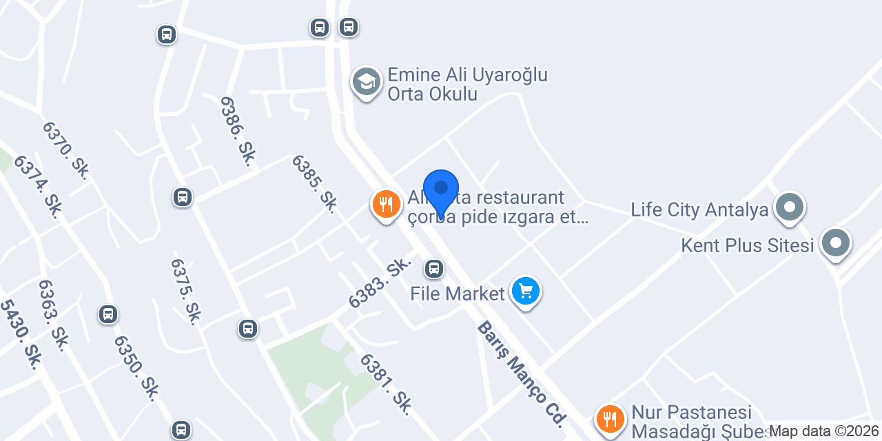 Serena Davet Evi konumu