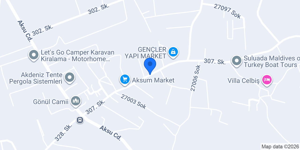 Saraç Premium Service konumu
