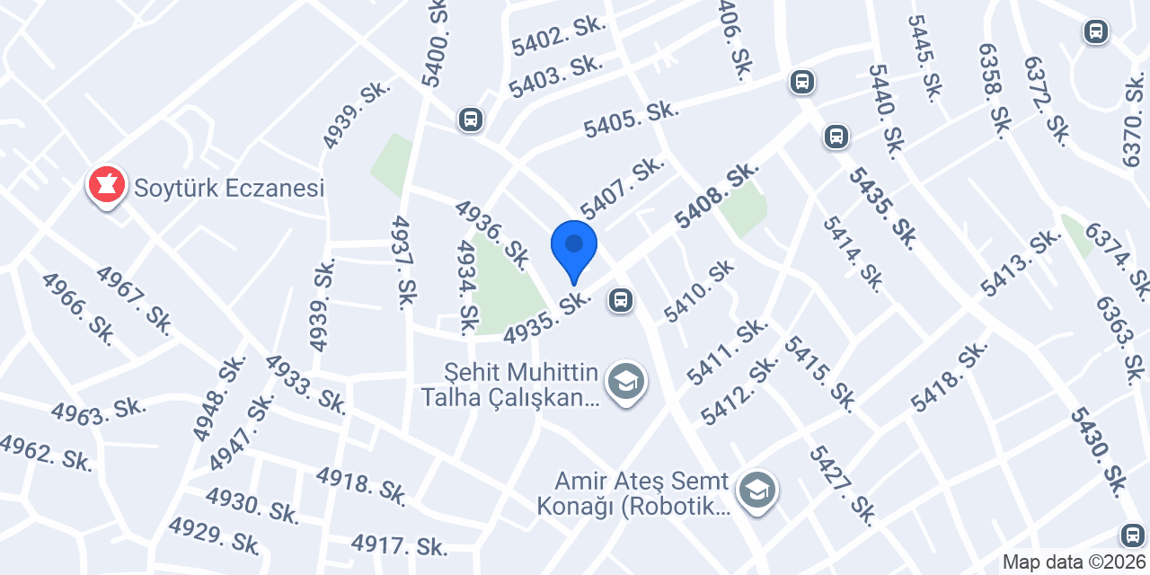 Yalçin gida konumu