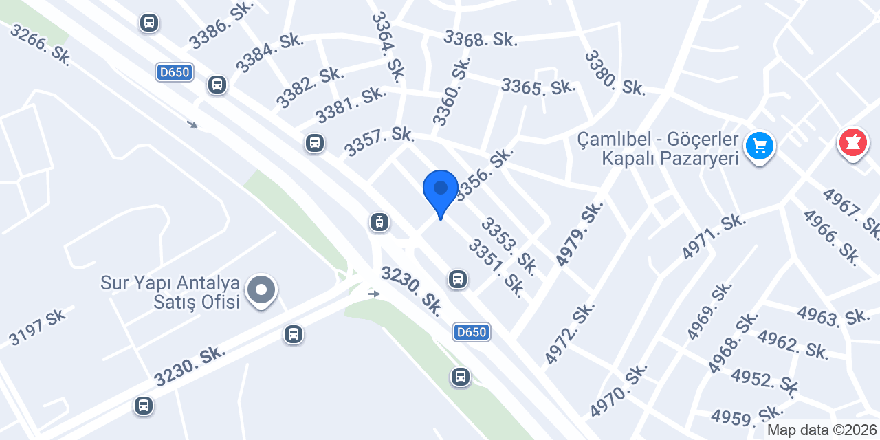 Gül Penye Bay-Bayan Terzisi konumu