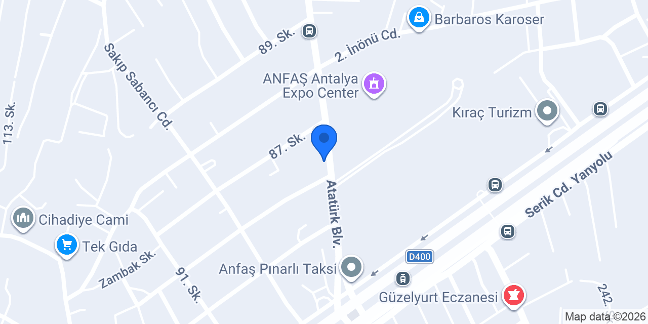 Ramon Erkek Kuaförü konumu