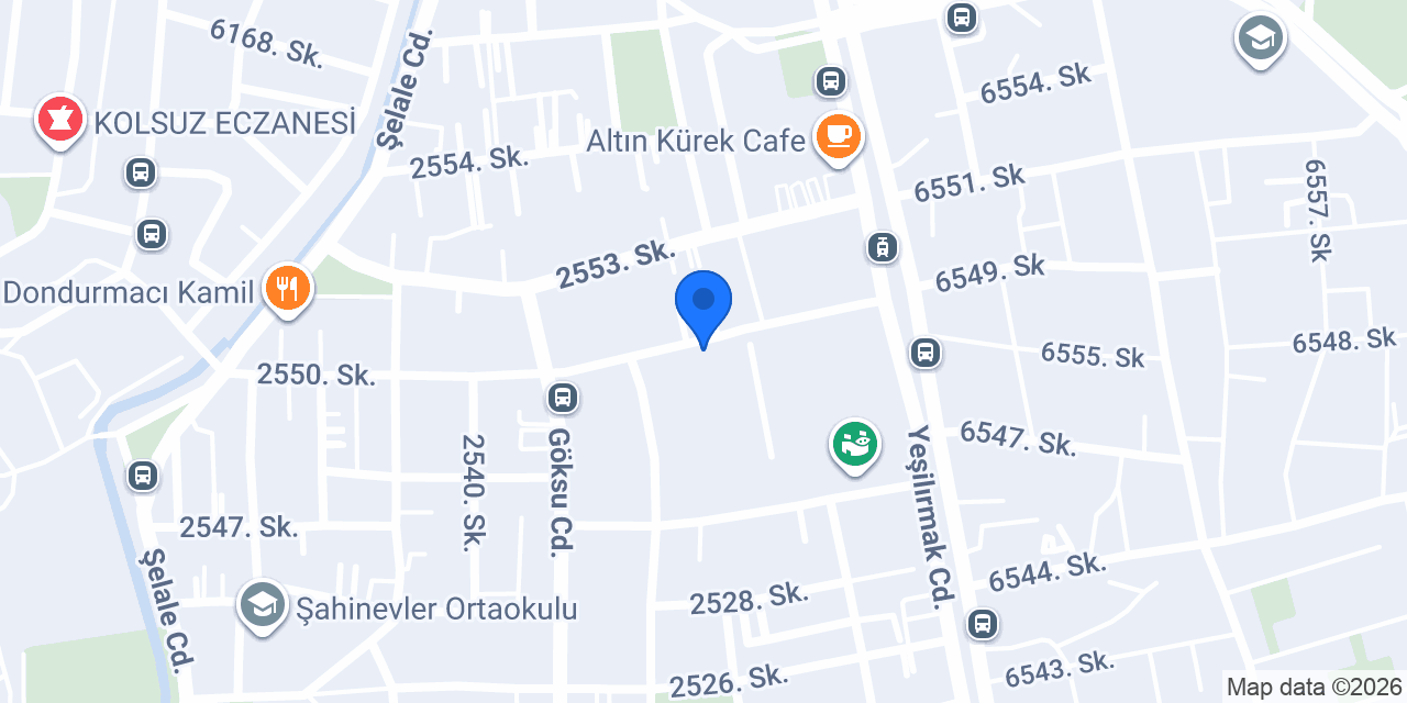 Toktay Rent A Car konumu
