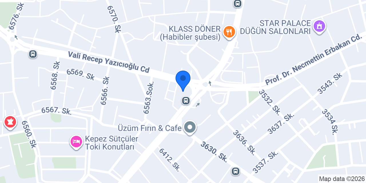 HATAY TAT SÜTÇÜLER konumu