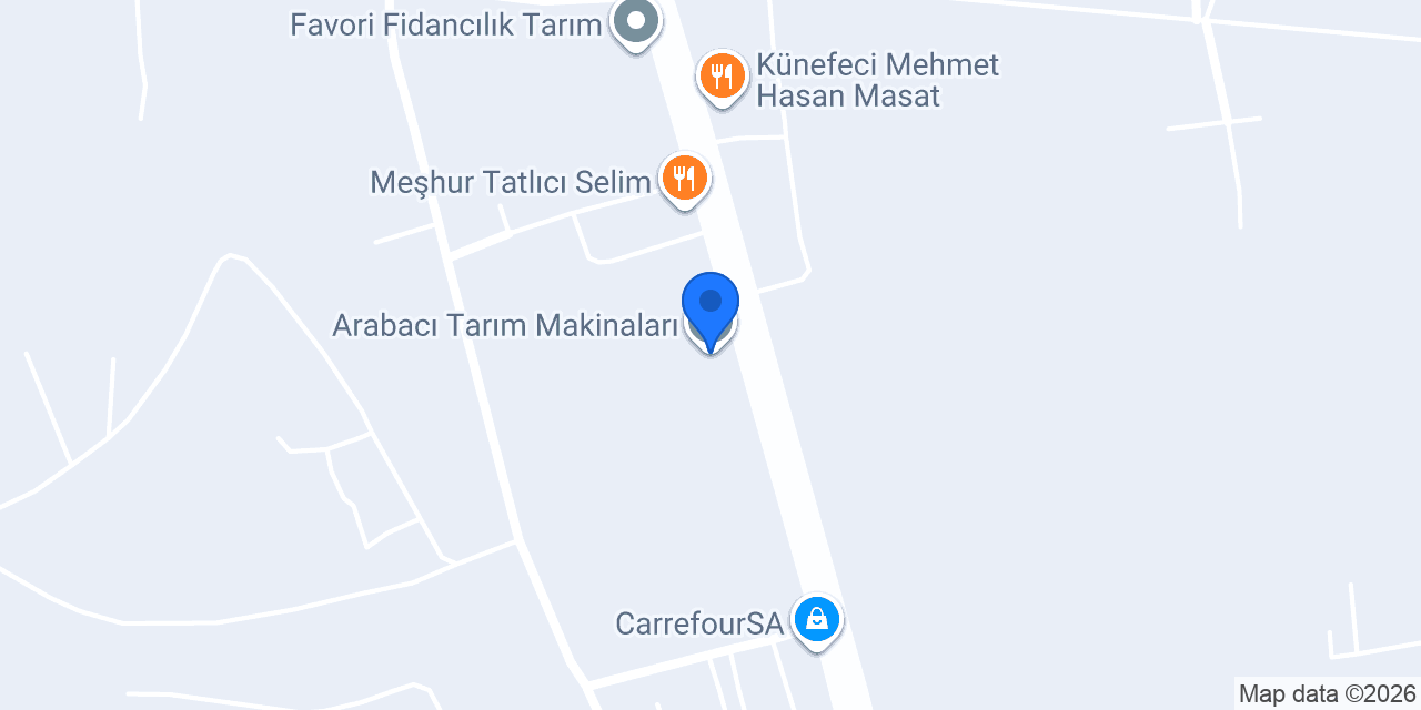 Arabacı Tarım Makinaları konumu