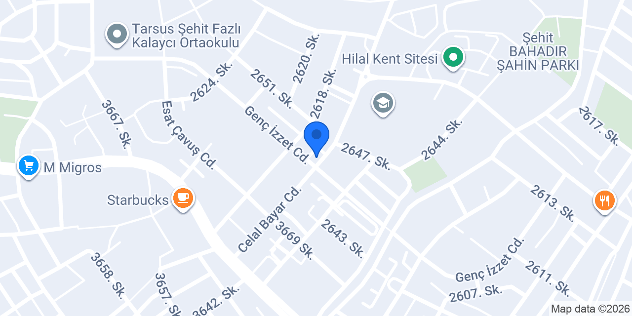 Diş Hekimi Erdener Kanat konumu
