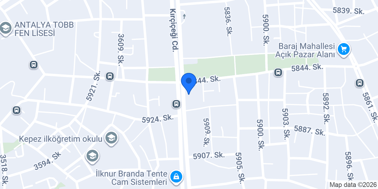 ÖzZengin Tesisat konumu