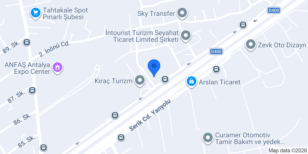 ATAKAN TURİZM TAŞIMACILIK konumu