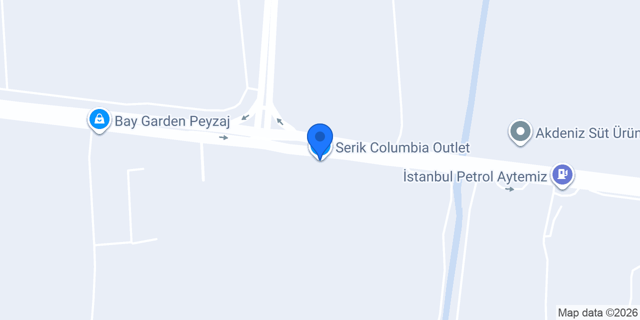 Serik Columbia Outlet konumu