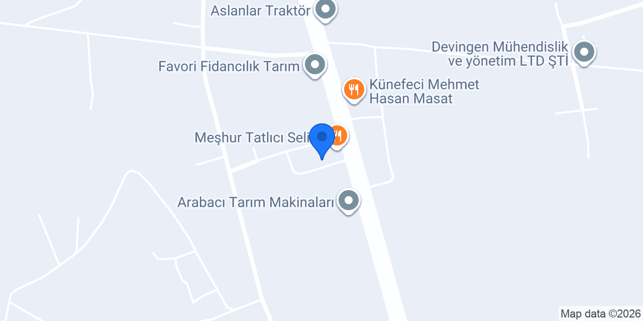 Osmanoğlu Traktör konumu