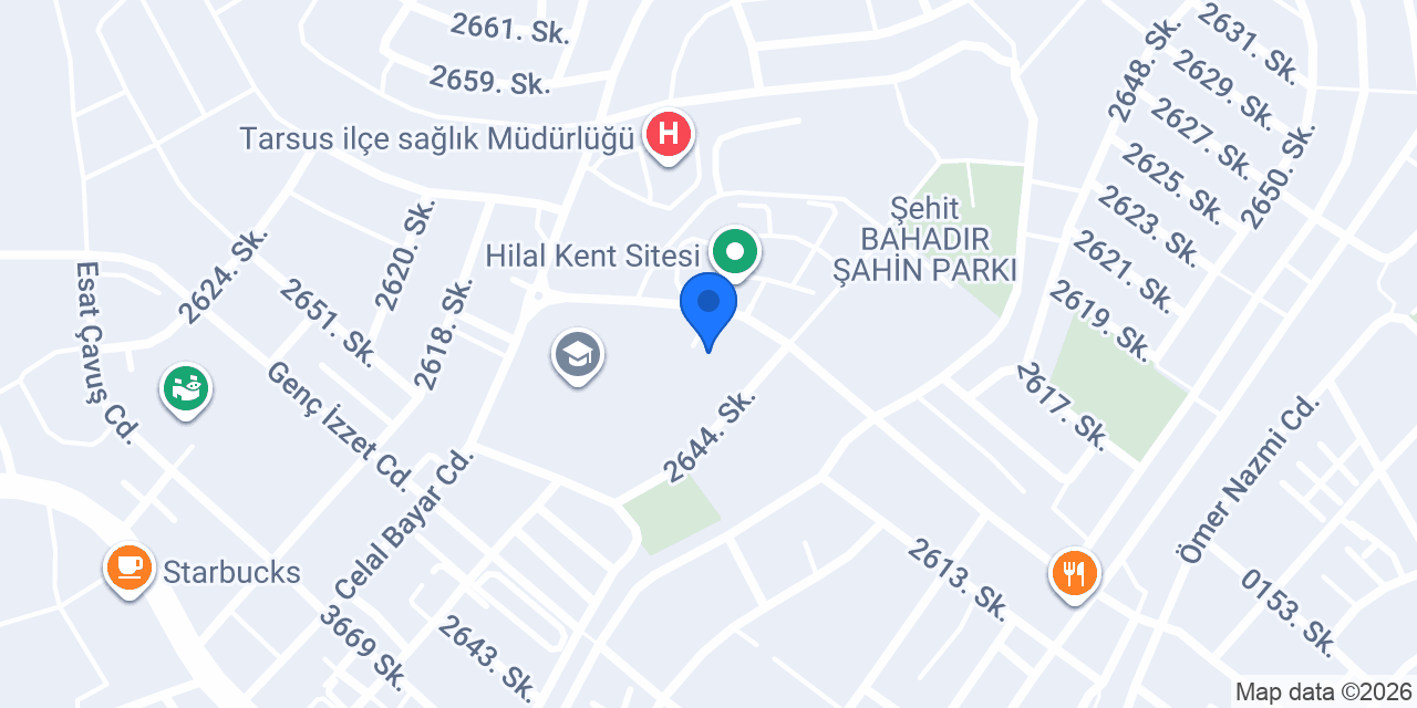 Mesleki Eğitim Merkezi konumu