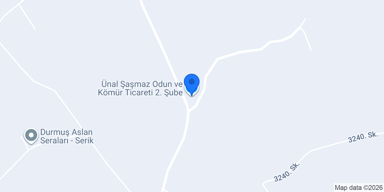 Ünal Şaşmaz Odun ve Kömür Ticareti 2. Şube konumu