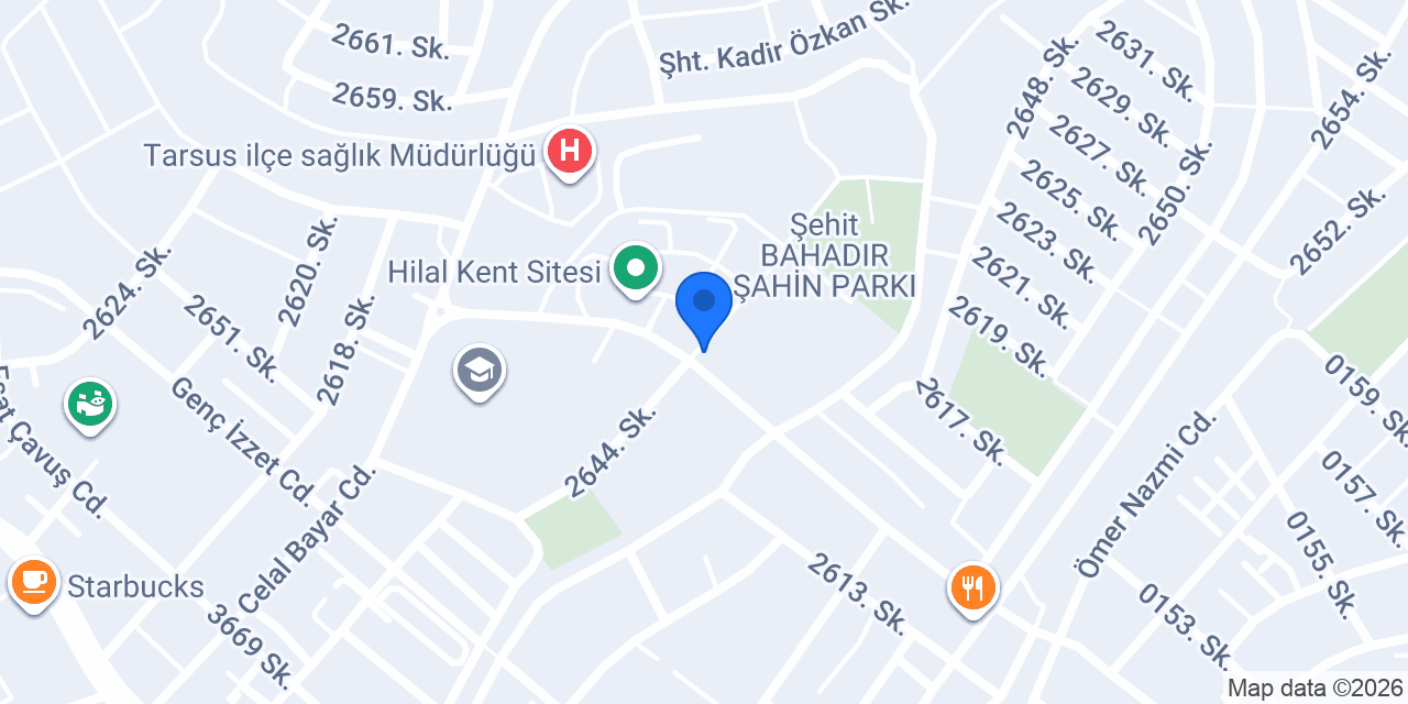 Tarsus Moda Evi konumu