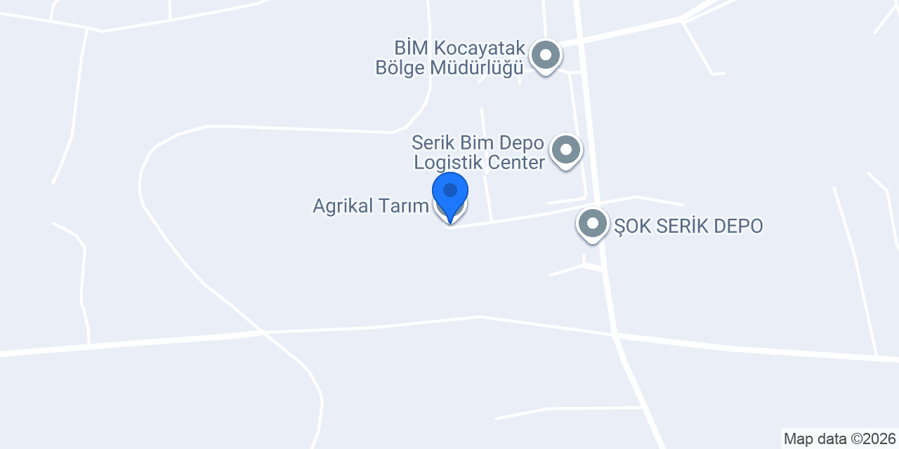 Agrikal Tarım konumu