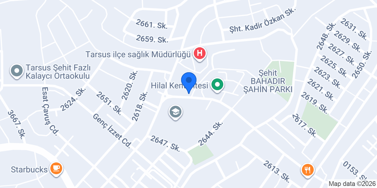 MOD Burger Tarsus konumu