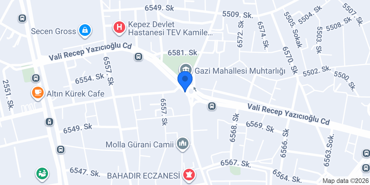 Dünya Butik Pasta konumu