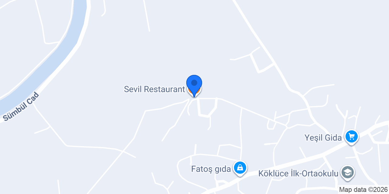 Sevil Restaurant konumu