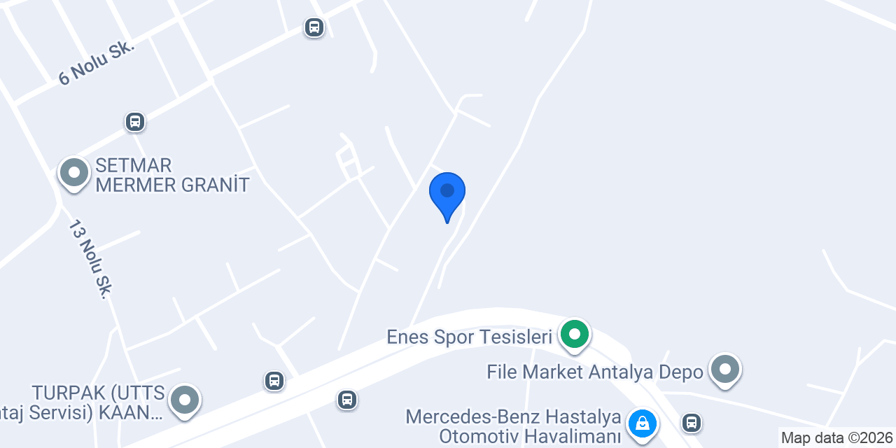 Trabzon Halı Saha konumu