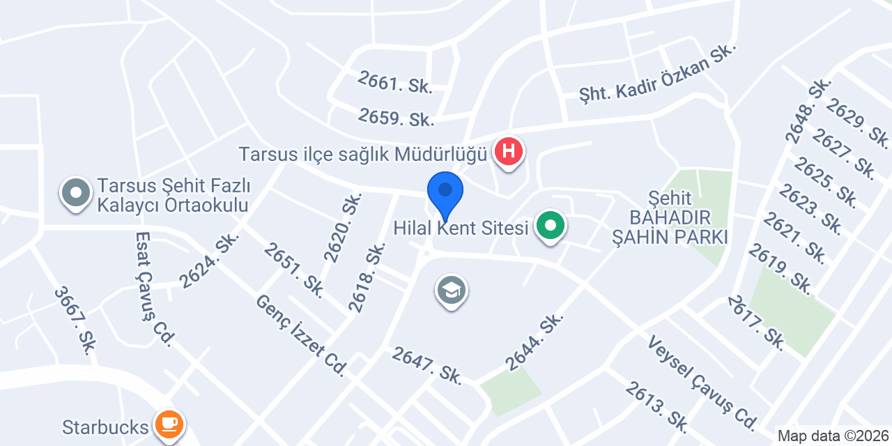 USTAM ÇİĞKÖFTE TARSUS konumu