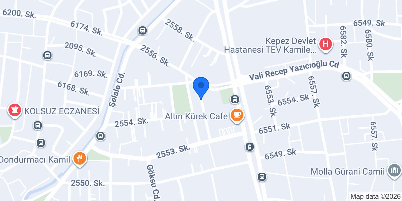 Aynur Kırtasiye konumu