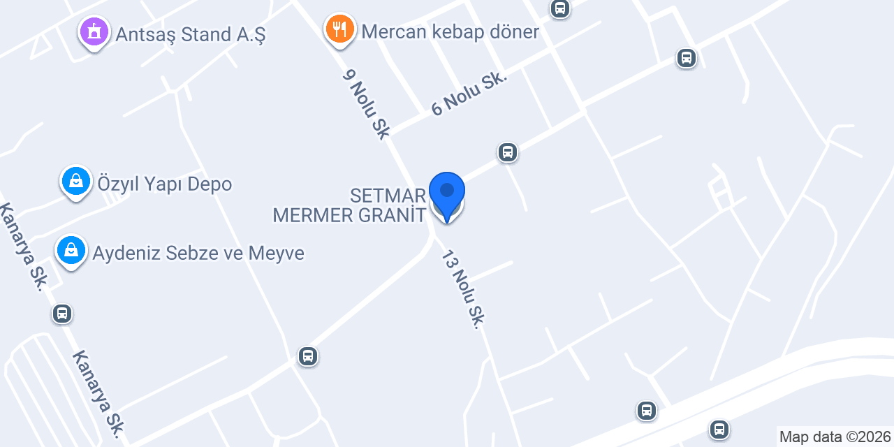 SETMAR MERMER GRANİT konumu