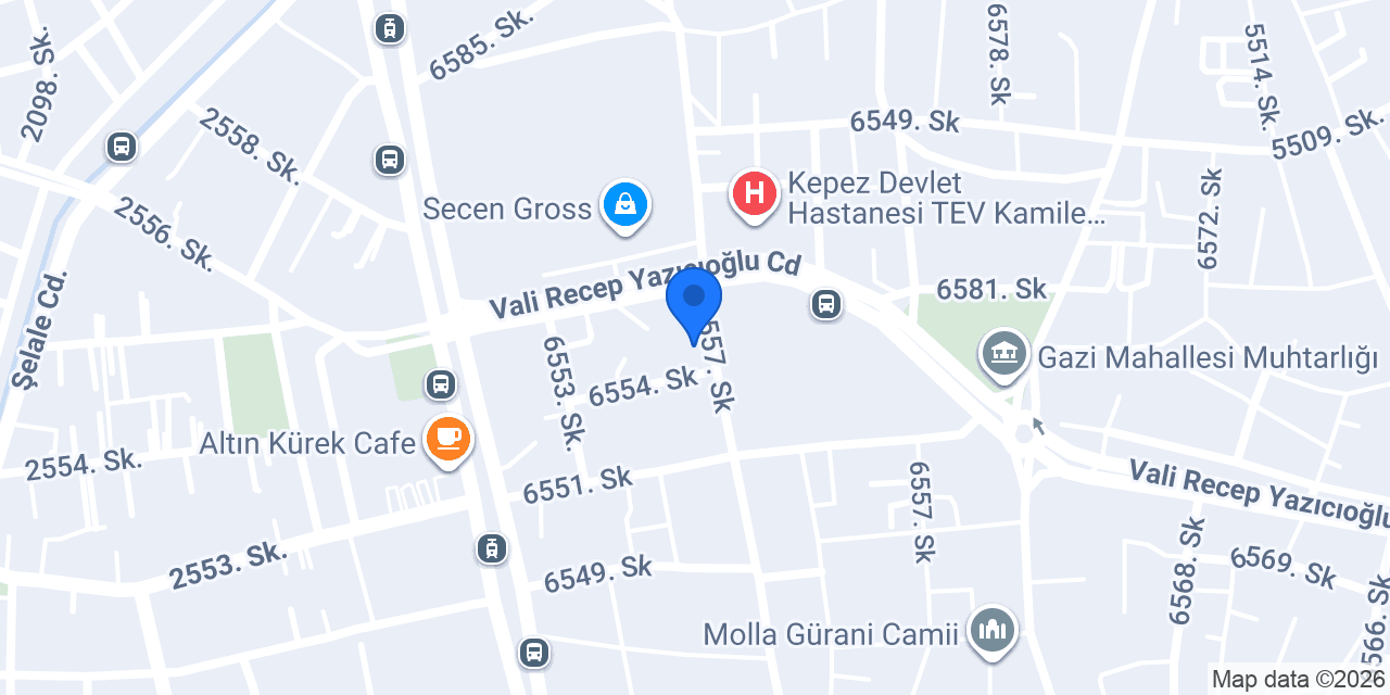SMMM İBRAHİM ÖZBEK konumu