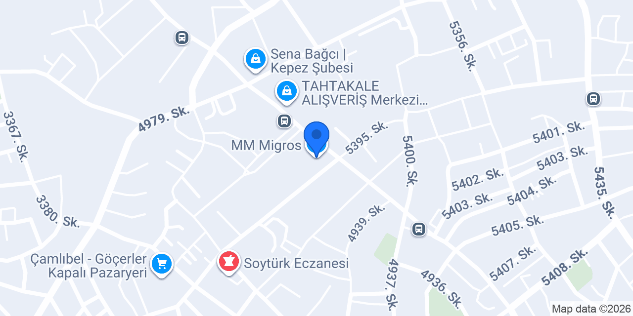 MM Migros konumu