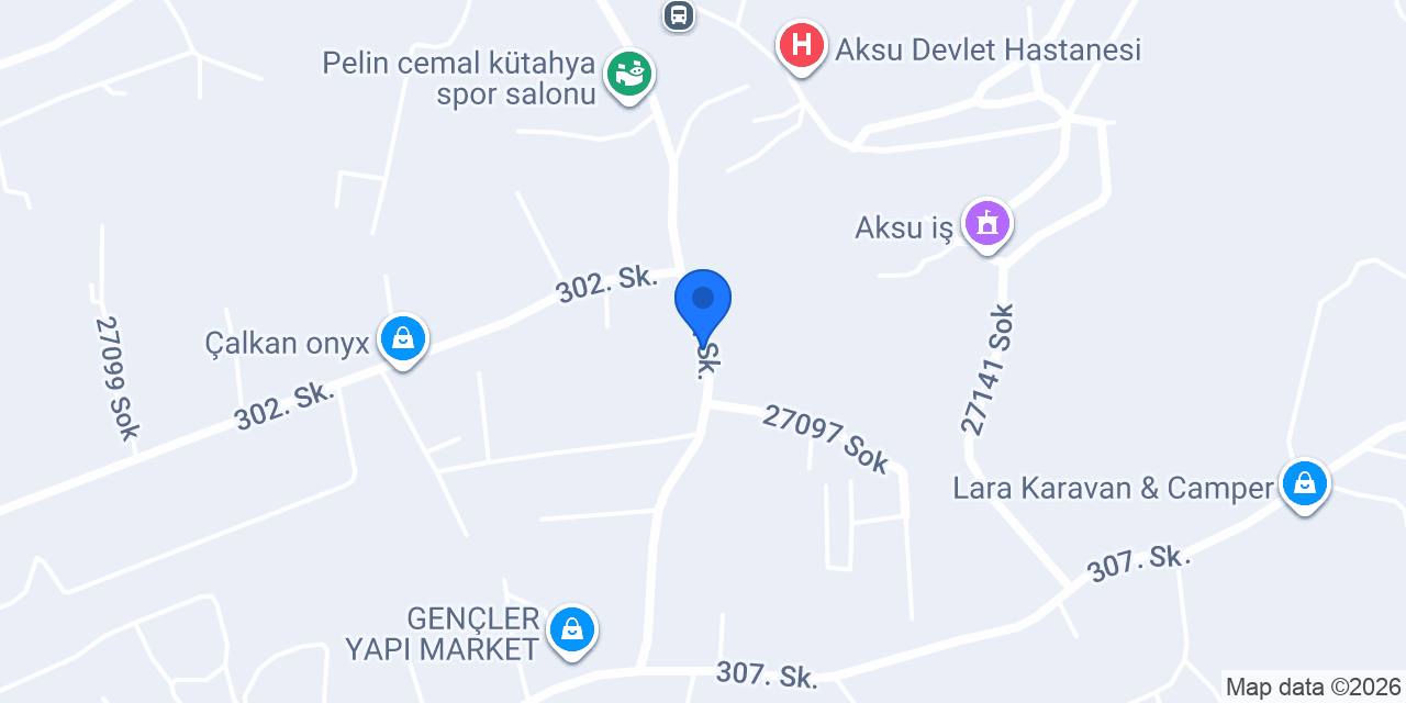Çelik Market konumu