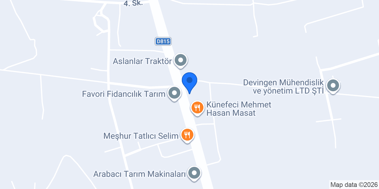 Ulubaş Traktör konumu