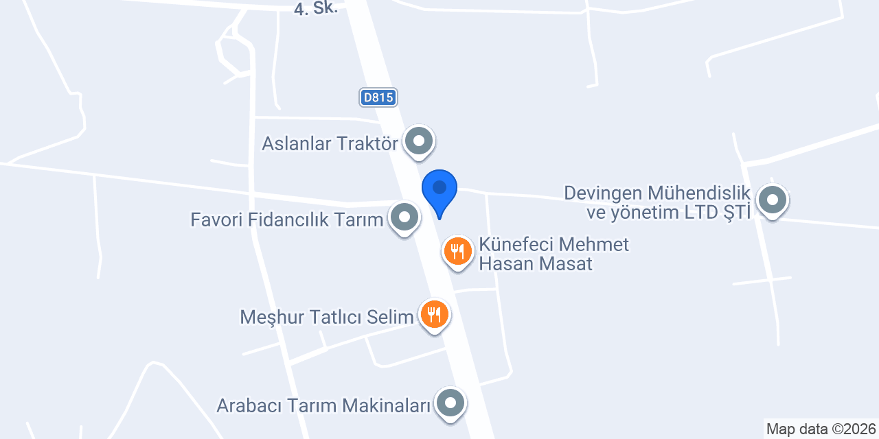 Doruk Tarım konumu