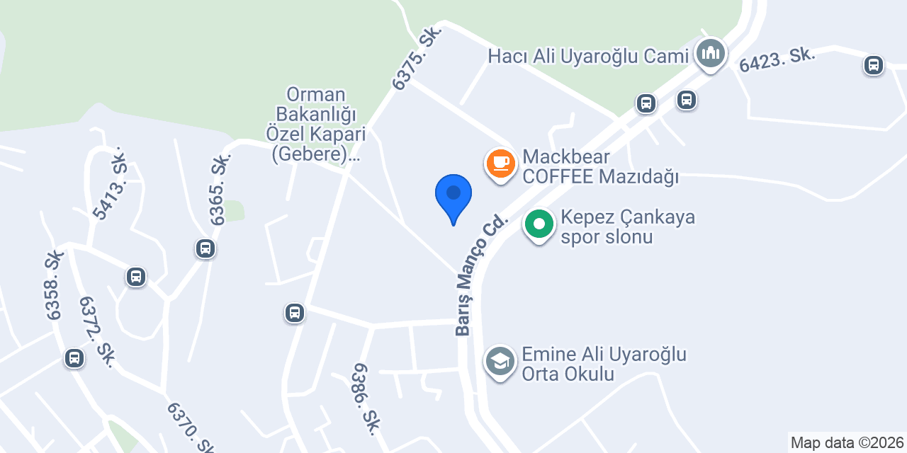 Adenya Çiçek Evi konumu