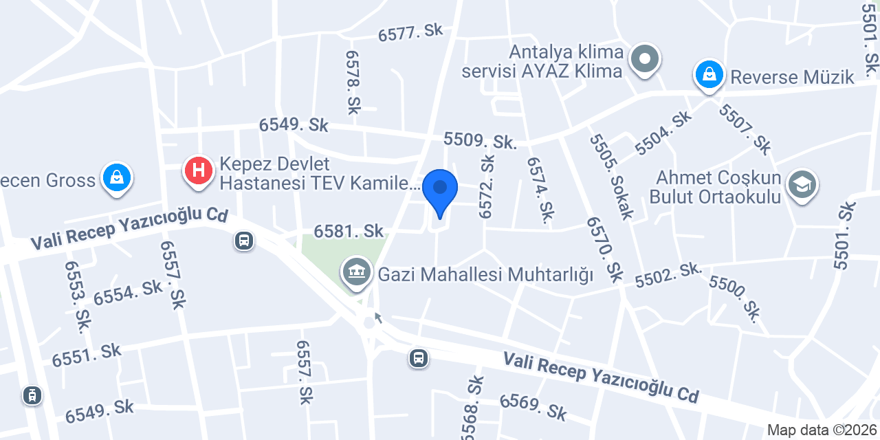 SEVGİ TERZİ konumu