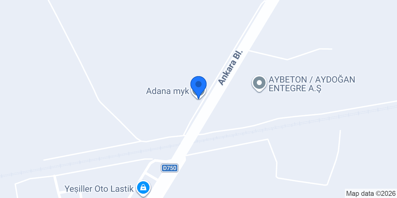 Adana myk konumu