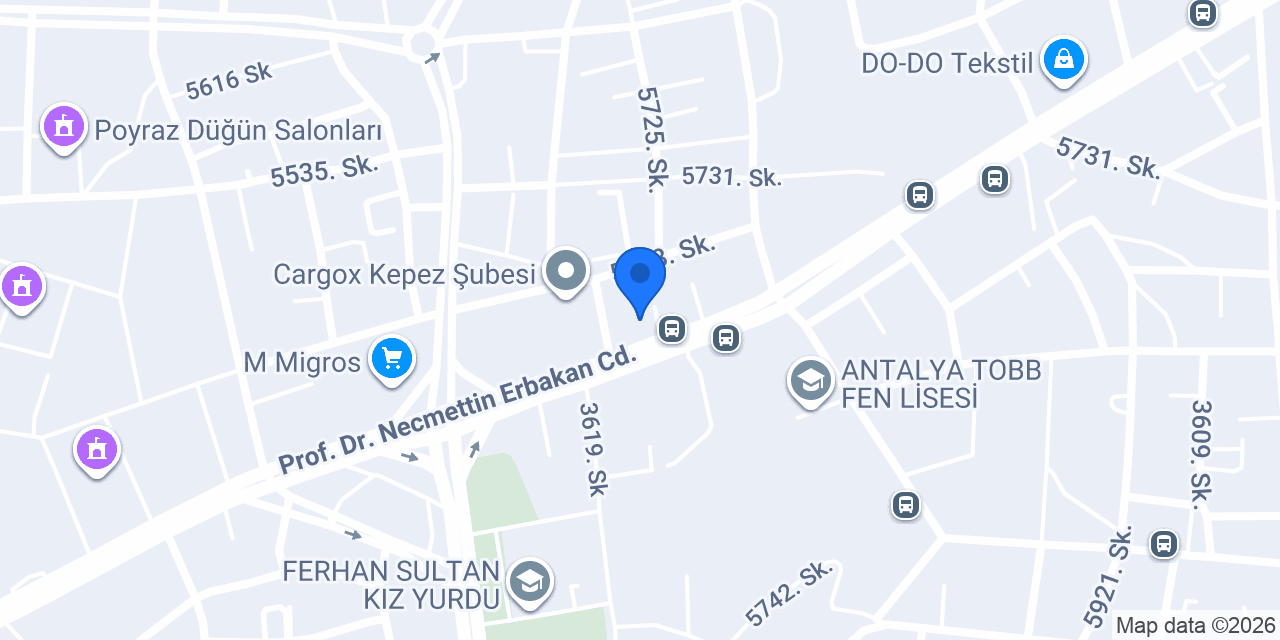 Dünya Kreş Market konumu