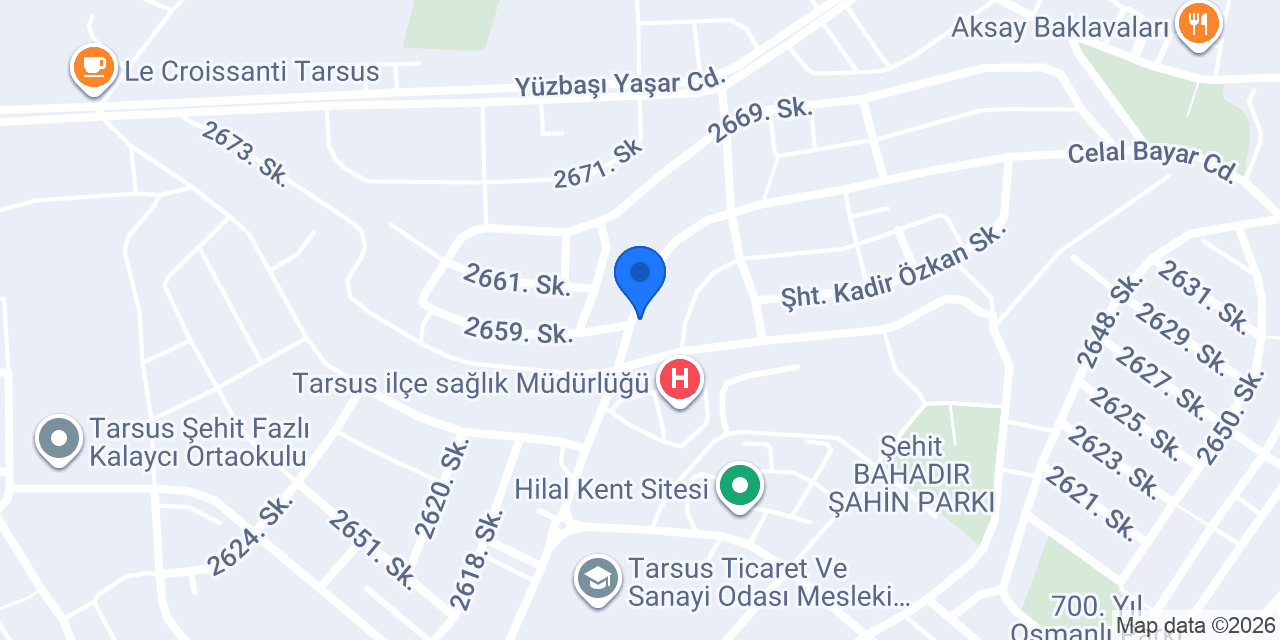 Pilatisyen Studio konumu
