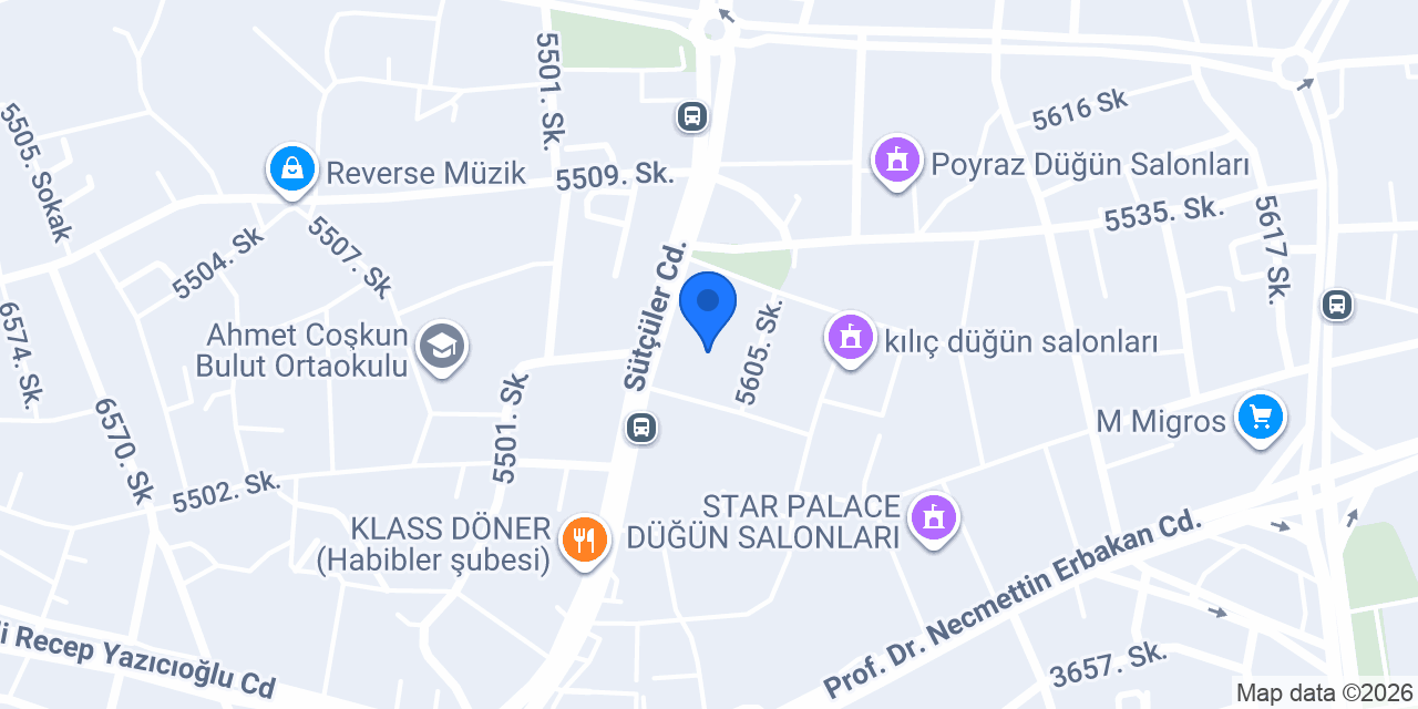 Thm Mobilya Outlet konumu