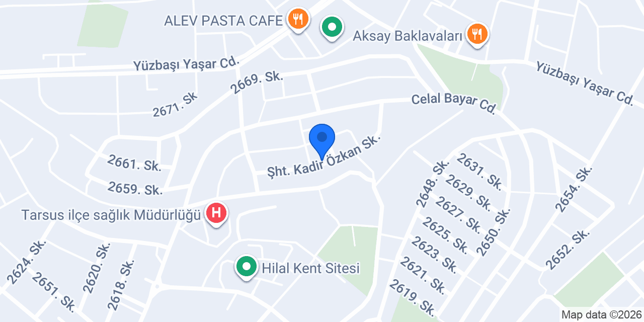 Mertsk Spor Kulübü konumu