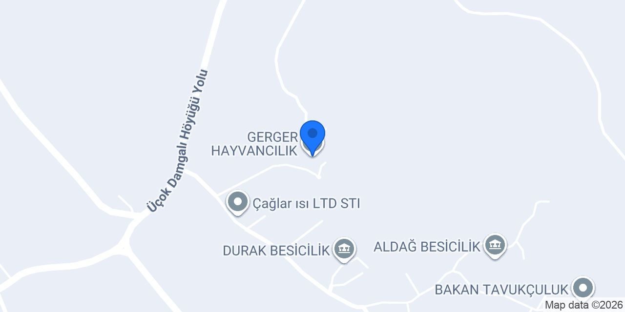 GERGER HAYVANCILIK konumu