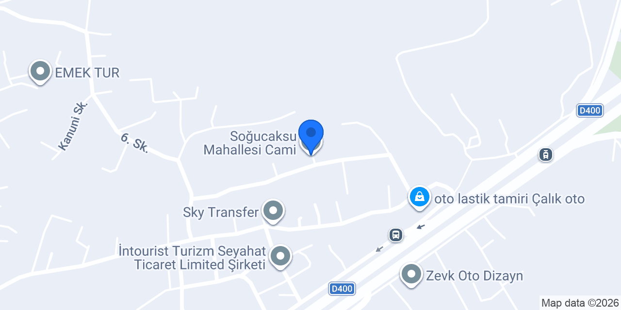 Soğucaksu Mahallesi Cami konumu